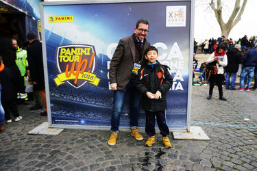 Roma 04.03.2018 Piazza Garibaldi. Panini Tour Up 2018