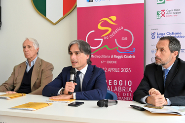 04.04.2025 CONI Presentazione 67ma Edizione Giro Ciclistico Reggio Calabria G.Leanza ph 04.04.2025 CONI Presentazione 67ma Edizione Giro Ciclistico Reggio Calabria G.Leanza ph