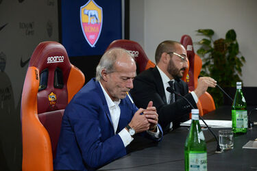 07.10.2016 Sabatini ultima conferenza da DS della Roma