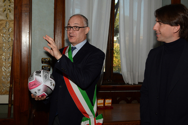 Roma 20.12.2022 AS Roma Femminile in Campidoglio con Supercoppa G.Leanza ph Roma 20.12.2022 AS Roma Femminile in Campidoglio con Supercoppa G.Leanza ph