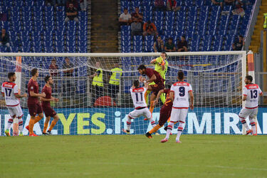 21.09.2016 AS Roma vs FC Crotone 4 0. 23 Photos