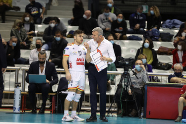 27.11.2021 SuperLega Credem Banca Consar RCM Ravenna vs. Allianz Milano J.Oegerli ph