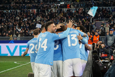 14.02.2024 Champions L. Lazio vs Bayern Monaco 1 0 ottavi andata G.Leanza ph 14.02.2024 Champions L. Lazio vs Bayern Monaco 1 0 ottavi andata G.Leanza ph