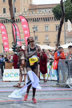 02.07.2017 Maratona di Roma. Arrivi