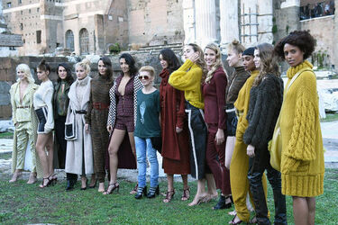 08.11.2017 Roma Fori Imperiali Green Fashion Week G.Leanza ph