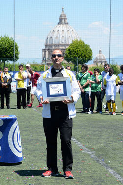 27.05.2017 Premiazioni Clericus Cup 2017. Collegio Urbano vs Universita Gregoriana 2 0