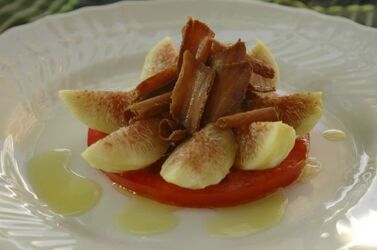 INSALATA DI BOTTARIGA E FICHI