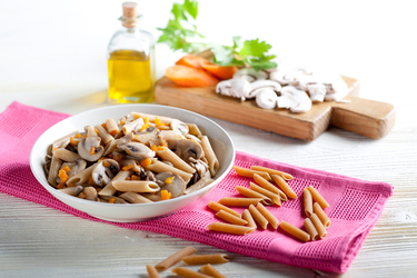 PASTA E FUNGHI CHAMPIGNON IN WOK