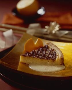 CROSTATINA DI ARANCIA E MANDORLE