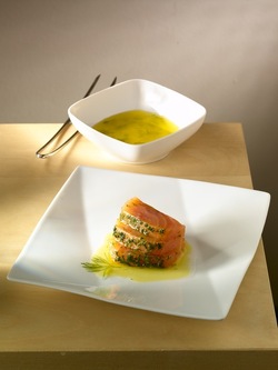 SALMONE MARINATO A SECCO