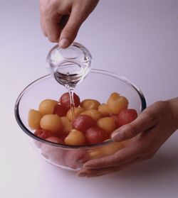 MACEDONIA DI MELONE E ANGURIA ALLA CREMA