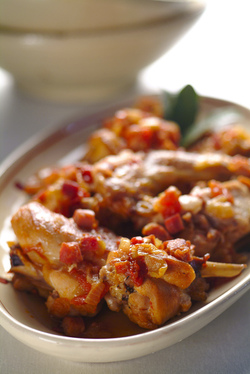 CONIGLIO AL PROSCIUTTO