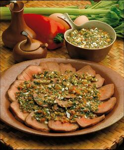 LINGUA DI VITELLO IN SALSA VERDE