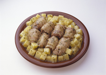 INVOLTINI DI TACCHINO CON PATATE