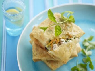 CARTOCCI CROCCANTI RIPIENI DI POLLO