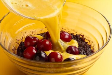 PLUM CAKE DI CIOCCOLATO CON CILIEGIE