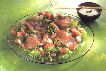 INSALATA DI SALMONE MARINATO