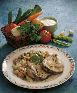 MERLUZZO CON VERDURE