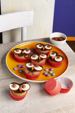 MUFFIN CON FACCINE DI GUFI