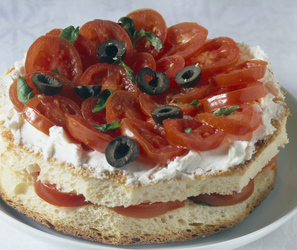 TORTA DI PANE AL POMODORO