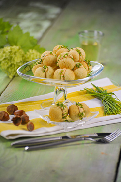 BACI DI DAMA SALATI AL SALMONE