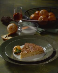 TORTA DI MANDORLE E MANDARINI
