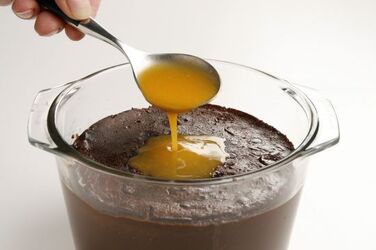 BUDINO CALDO CON BRICIOLE CROCCANTI