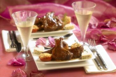 COSTOLETTE DI AGNELLO ALL ARMAGNAC