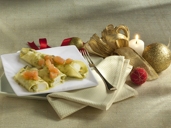 CANNELLONI CON PATATE FAGIOLINI E PESTO