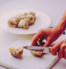 INSALATA DI CECI E BACCAL&Agrave;