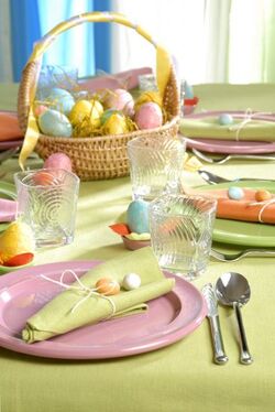 TAVOLA COLORATA PASQUALE