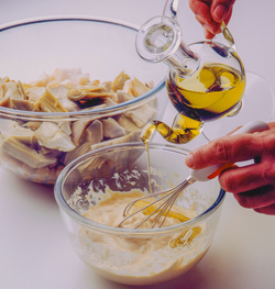 INSALATA DI CECI E BACCAL&Agrave;