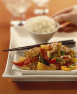 FILETTO DI MAIALE SALTATO AI PEPERONI