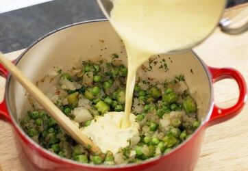 RAPE FARCITE CON PISELLI