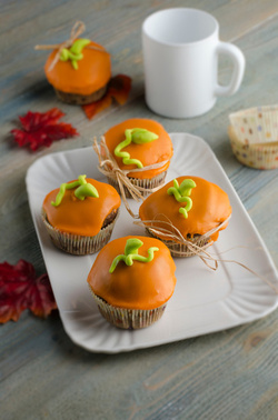 CUPCAKES SEMPLICI DI HALLOWEEN