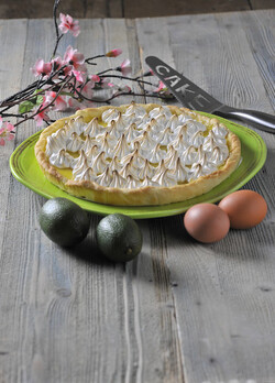 CROSTATA MERINGATA AL LIME