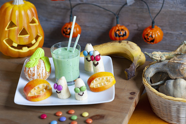 FRUTTI TERRIFICANTI FRUTTA IN STILE HALLOWEEN