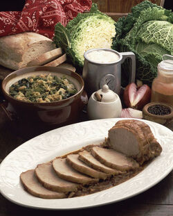 LONZA DI MAIALE CON LE VERZE