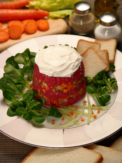 TARTARE DI MANZO CON PHILADELPHIA