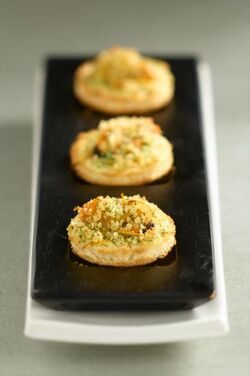 COZZE GRATINATE ALLE MANDORLE E ARANCIA