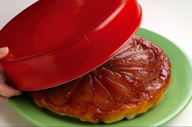 TORTA DI PERE ROVESCIATA CON CREME