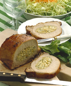 ARROSTO DI MAIALE CON RIPIENO DI MELE