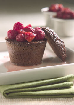 MUFFIN FARCITI AI FRUTTI ROSSI