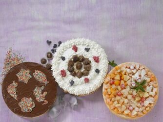 SERVIZIO 5 TORTE SUPERVELOCI CON IL PAN DI SPAGNA