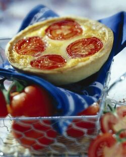 QUICHE CON POMODORI