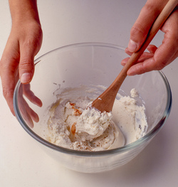 ROTOLO DI FRITTATA CON CAPRINO E PREZZEMOLO