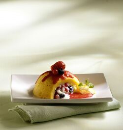 TIMBALLINI CON FRUTTI DI BOSCO