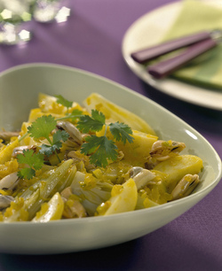 INSALATA DI FINOCCHI E COZZE