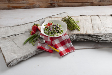 RISOTTO PRIMAVERA TUTTO IN VERDE