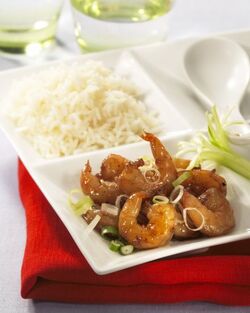 GAMBERI MARINATI IN AGRODOLCE